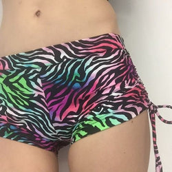 Rainbow Leopard Shorts